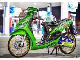 Kedua, setelah anda mengecat bagian body motor. 23 Modifikasi Mio Sporty Standar Terbaru 2020