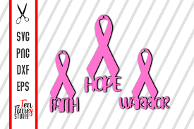 Download Breast Cancer Awareness Earrings Graphic By Ten Times Studio Creative Fabrica PSD Mockup Templates