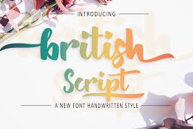The quick brown fox jumps over the lazy dog. Download British Script Font Fontsme Com