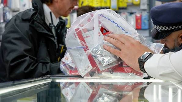 We're cracking down on illegal activity on our high streets. ❌ Our message  is clear – the days of criminals hiding behind shop fronts are over. You  will be caught. Watch our