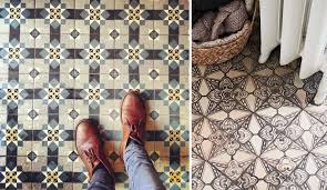 Patterned flooring is a unique and stylish way to catch the eye and add interest to a room. Style Focus Geometric Tile Floors Francois Et Moi