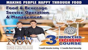 Course Description This Course Provides A Basic Understanding Of Food Amp Beverage Service Operation Hospitality Management Operations Management Management