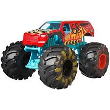 These include the famous monster truck driving simulator game, the extremely addictive monster truck freestyle 2020, the ultra fun endless truck and 34 more! Hot Wheels Monster Trucks 1 43 Wrecking Wheels Collection Gcg01 Mattel Shop