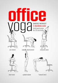 Darebee Workouts In 2020 Office Yoga Yoga Help Chair Yoga