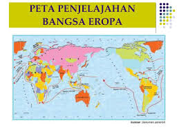 Mereka menjajah indonesia lebih dari 3 abad lamanya. Peta Indonesia Gambar Peta Jalur Kedatangan Bangsa Eropa Ke Indonesia