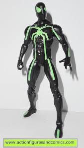Black And Green Spiderman Action Figure Marvel Universe Spider Man Big Time Green Hasbro Legends Infinite Action Figures Marvel Universe Action Figures Custom Action Figures Marvel Universe