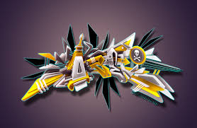 Get access to exclusive content and experiences on the world's largest membership platform for artists and creators. Wallpaper Grafiti 3d Graphic Design Yellow Illustration Design Graphics 921761 Wallpaperuse