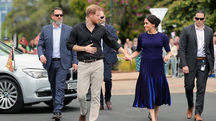 Security surrounding Prince Harry and Meghan Markle, do AI tạo