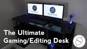 Needed a new desk for the new computer. How To Build The Best Gaming Video Editing Desk For Super Cheap Youtube