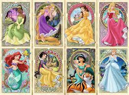 Choose from a variety of art nouveau puzzle options with different sizes, number of pieces, and board material. Princesas Art Nouveau Puzzle Adultos Puzzles Productos Es Princesas Art Nouveau