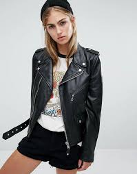 Schott Leather Biker Jacket Leather Jackets Women Leather Jacket Girl Casual Dresses For Women