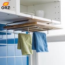 Check spelling or type a new query. Orz Kitchen Towel Holder Cutting Board Rack Chopping Board Holder Stainless Steel Hanging Storage Shelf Rack Kitchen Organizer Buy At The Price Of 23 55 In Aliexpress Com Imall Com