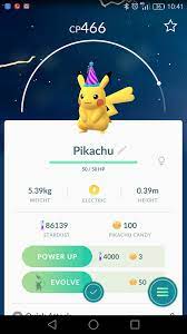 Pikachu Birthday Edition F Pikachu Pokemon I Play Pokemon Go