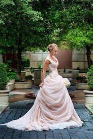 Pink Belle Beauty And The Beast Style Wedding Dress Fairy Tale Wedding Dress Blush Pink Wedding Dress Bridal Gowns Vintage
