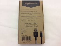 Amazonbasics Lightning To Usb A Kabel Fur Iphone Ipad Mfi Certified 1 8 Meter For Sale Online Ebay