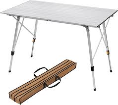 WOLTU CPT8132sb Vikbart Aluminium Campingbord