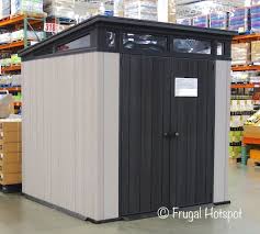 Costco Sale Keter 7 X 7 Resin Outdoor Storage Shed 559 99 Outdoor Storage Sheds Resin Outdoor Storage Shed Storage