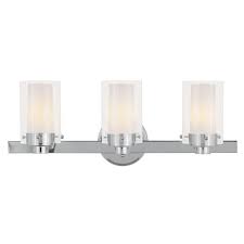 This Transitional Three Light Bathroom Fixture Will Bring Posh Sophistication To Your Decor In 2020 Livex Lighting Contemporary Wall Sconces Bathroom Vanity Lighting