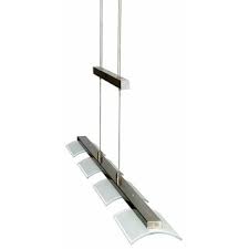 Esszimmer lampe dimmbar elegant led pendelleuchte esstisch. Design Stufenlos Dimmbare Led Pendelleuchte In Nickel Matt Esstischle 49 99