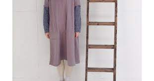 new arrival ゆるっとしたワンピースに シャツのコーディネートです 半袖でもインナーを 長袖にすれば いまからでも着れますよ pesa ペサ 大阪 osaka 堀江 horie マリン ワーク ライフスタイル 暮らし プ duster coat coat