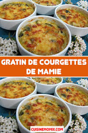 Gratin De Courgettes De Mamie En 2020 Gratin De Courgettes Recette Gratin Legumes Recettes De Cuisine