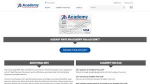 Academy sports codes get you savings upfront. Login Academy Visa Card Or Register New Account