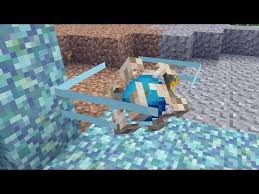 Minecraft 1 13 How To Activate A Conduit Underwater Beacon 18w15a Youtube Minecraft Underwater Minecraft 1 Minecraft