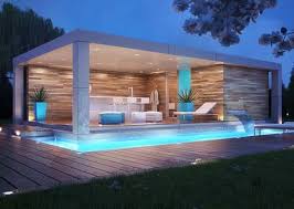Wizualizacja Nowoczesnej Altany More Pins Like This One At Fosterginger Pinterest Fosterginger Pinterest Com Pool House Designs Backyard Pool Pool Houses