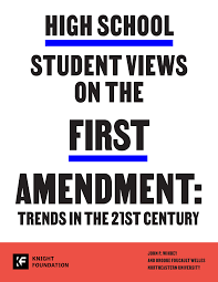 It was added to the constitution along with nine other amendments, which together became known as the bill of rights. Https Knightfoundation Org Wp Content Uploads 2019 11 Kf Student Views Report Final Pdf