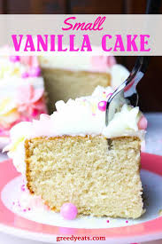 Small Vanilla Cake Recipe In 2020 Cake Recipes Easy Cake Recipes Easy Vanilla Cake Recipe