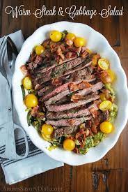 Warm Steak And Cabbage Salad Amee S Savory Dish Best Beef Recipes Tasty Beef Stew Cabbage Salad