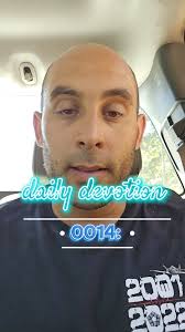 Daily devotion 0014: when the spirit moves move with it