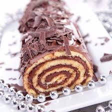 Buche De Noel Au Chocolat Et A La Mandarine Recette Buche Au Chocolat Buche De Noel Buche De Noel Chocolat