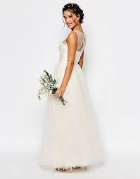 Maybe you would like to learn more about one of these? Chi Chi London Maxi Brautkleid Aus Tull Asos