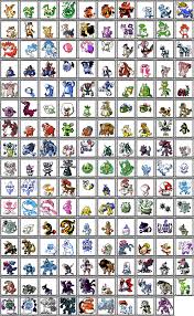 Unova Dex Gsc Style Normal Colours By Axel Comics Deviantart Com On Deviantart 150 Pokemon Pokemon Project Pokemon Sprites
