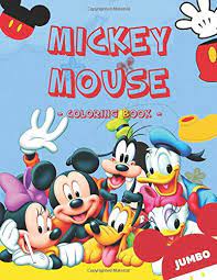 Let have learned some interesting facts about this cartoon, it is time to head to mickey mouse coloring sheets. Mickey Mouse Coloring Book Disney Jumbo Mickey Mouse Coloring Book For Toddlers With High Quality Images Buy Online In Bosnia And Herzegovina At Bosnia Desertcart Com Productid 121434845