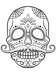 Being a popular aspect of halloween, skulls and skeletons have lucid publishing has added some new printable sugar skull coloring sheets to its free coloring sheet program. 30 Free Printable Sugar Skull Coloring Pages