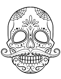Select from 35919 printable crafts of cartoons, nature, animals, bible and many more. 30 Free Printable Sugar Skull Coloring Pages