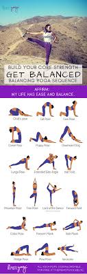 Yoga Sequence For Strength And Balance Free Pdf In 2020 Yoga Sequences Yoga For Balance Yoga