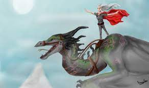 Manon And Abraxos Artwork By Mira Heir Of Fire Was Sooo Good I Celebrated With Some Fanart Throne Of Glass Books Throne Of Glass Series Throne Of Glass