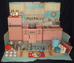 Metal kitchen set for kids 80s fashion. 130 Vintage Play Kitchen 1950s Ideas Toy Kitchen Vintage Toys Play Kitchen