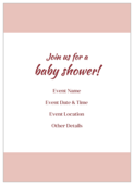 Check spelling or type a new query. Easy To Use Baby Shower Invitation Card Design Templates