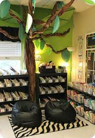 This makes me want to be a first grader again via mr make some easy palm trees for your reading corner with this secret ingredient found. Classroom Reading Nooks We Love 23 Photos To Inspire You