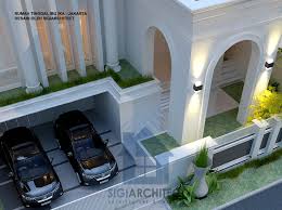 Teras rumah klasik dengan kayu. Desain Rumah Klasik Modern 3 Lantai Desain Rumah Kantor