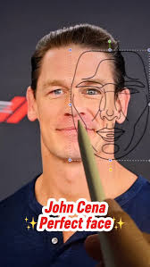 John Cena ✨ perfect face ✨ #johncena #reels #makeover #makeup