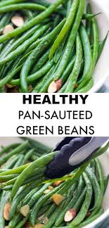 Haricots Verts A L Ail Et Aux Amandes Recettes De Haricots Haricots Verts Haricot