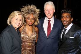 The singing icon revealed his spousal abuse in her 1986 memoir, i, tina. Audience Chants For Hillary Clinton At Tina Musical