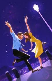 La La Land 2016 Movie Art Music Poster La La Land
