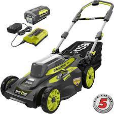 They have incredible safety features to ensure that their operators with innovative wheel designs, these. Ryobi 40v 20 Inch Brushless Cordless Smart Trek Self Propelled Walk Behind Mower With 6 0a The Home Depot Canada
