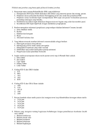May 19, 2013 · beberapa fasilitas yang tersedia dalam software : Soal Dan Jawaban Tes Rekam Medis Pdf